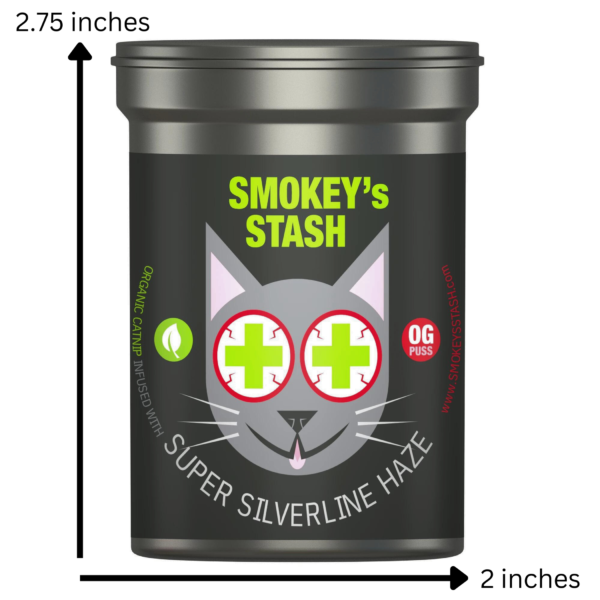 Smokey's Stash Silvervine Haze Potent Catnip and Silver Vine - Image 3