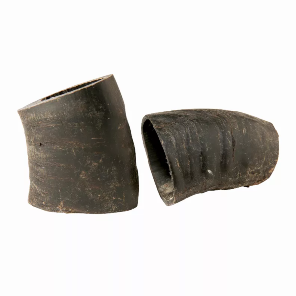 WATER BUFFALO HORN TUFFIE- 100% Natural Dog Treat & Chews, Grain-Free, Gluten-Free, Dog Chewing Dental Toys, 2 COUNT, 7.5 oz - Image 3